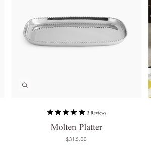 Michael Aram Molten Platter